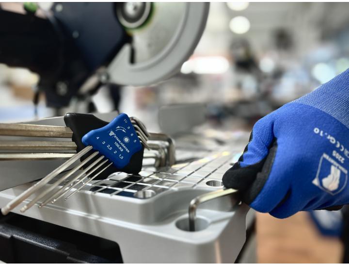 Sada šestihranných klíčů s kulovým koncem