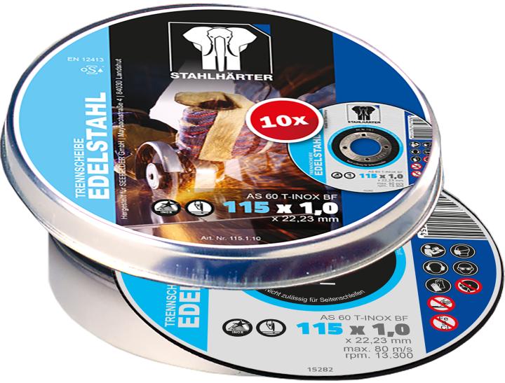 Řezný kotouč na nerezovou ocel AS60T