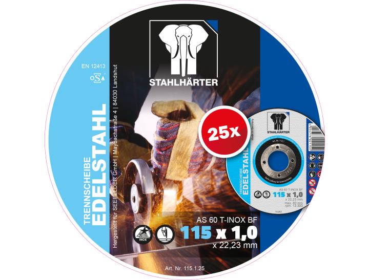 Řezný kotouč na nerezovou ocel AS60T