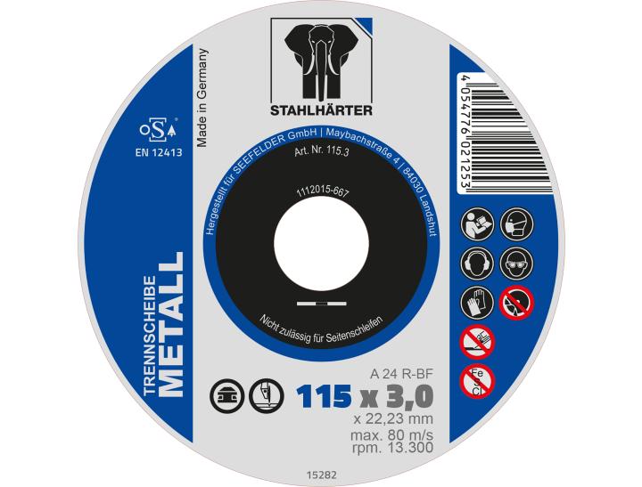 Řezný kotouč offset A24R