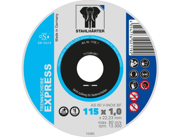 Řezný kotouč EXPRESS AS60V