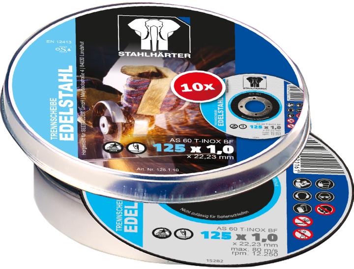 Řezný kotouč na nerezovou ocel AS60T