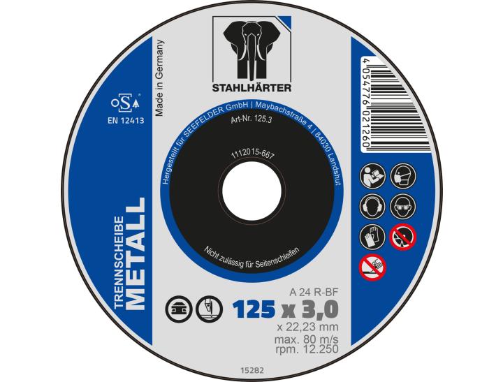 Řezný kotouč offset A24R