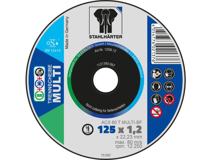 Řezný kotouč MULTI ACS 60 T
