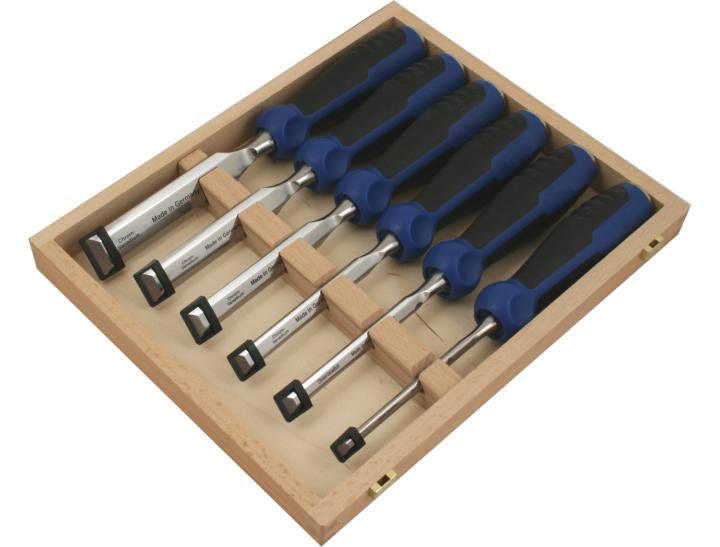 Sada dlát s dvousložkovou rukojetí a úderovou hlavou