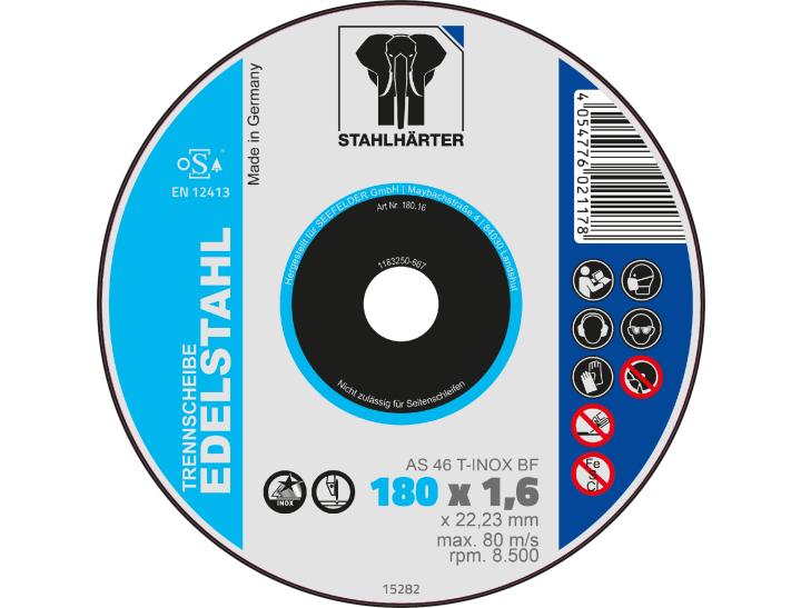 Řezný kotouč na nerezovou ocel AS46T