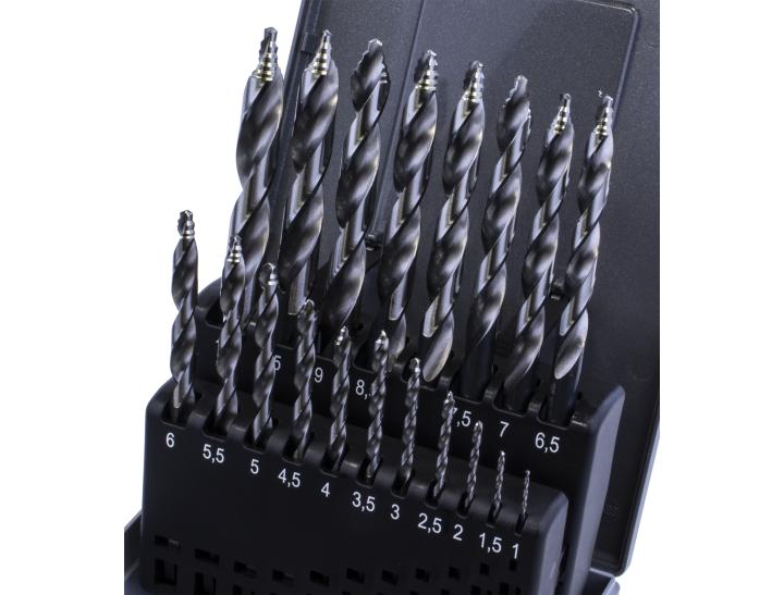 Mammut Drill sada HSS DIN 338R-NST 1-10 0,5 stoupající