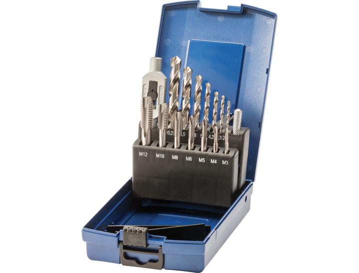 Sada jednořezných závitníků DIN 352 M3-M12