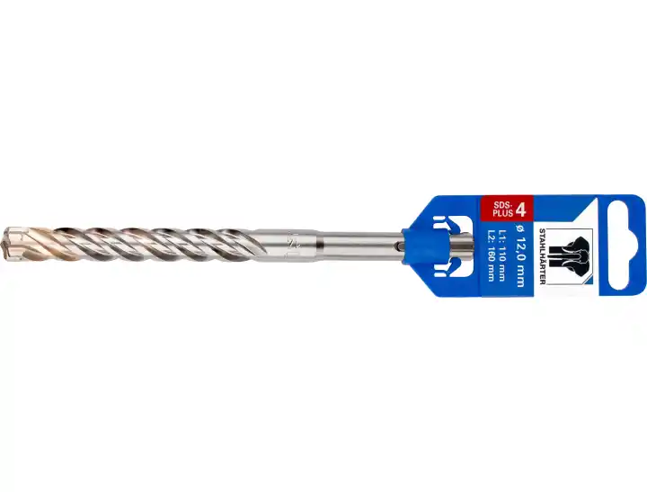 Příklepový vrták SDS-plus 4-břitý