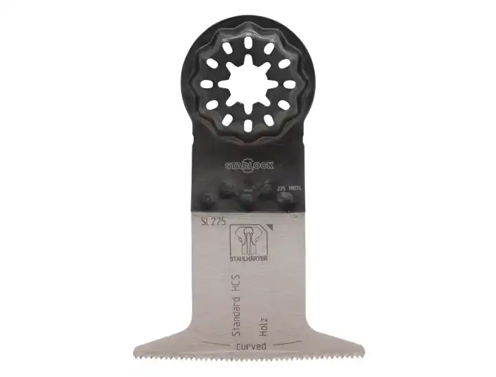 E-Cut Standard-pilový list HCS curved 50x65mm SL