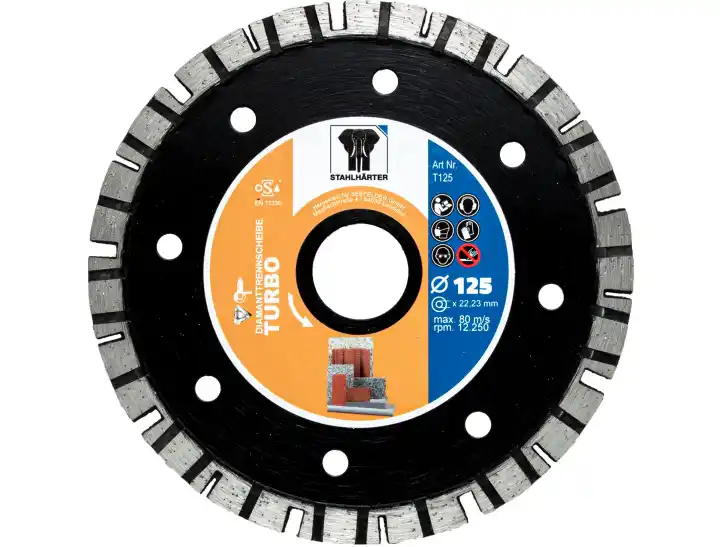 Diamantový řezací kotouč Turbo