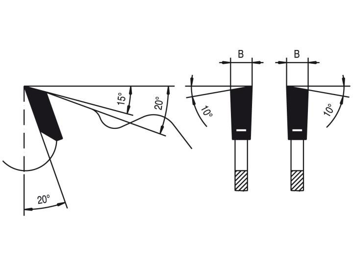 STAHLHÄRTER HW Pilový list s alternativním zubem